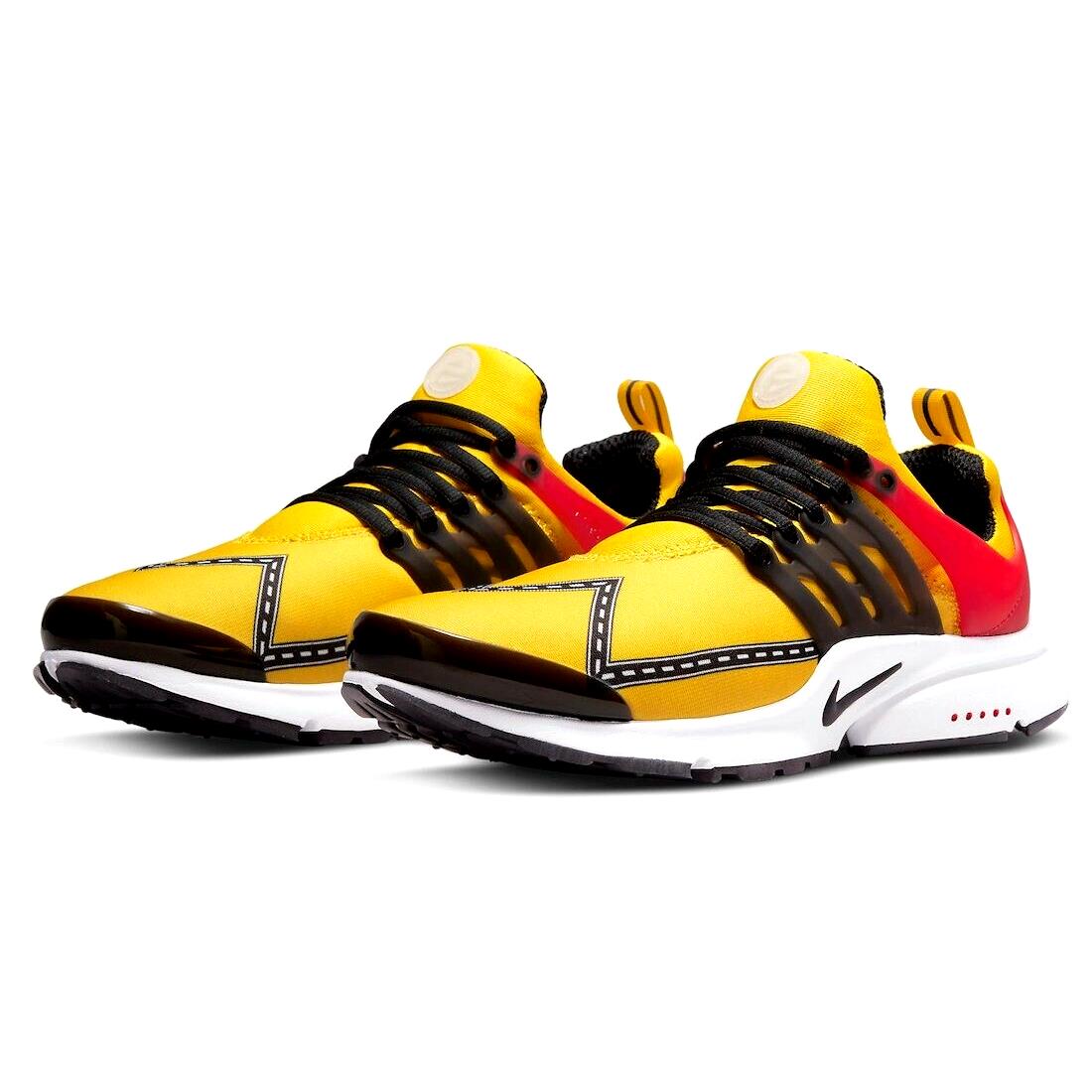 Nike Air Presto Mens Size 10 Sneaker Shoes CT3550 700 Road Race Speed Yellow - Yellow