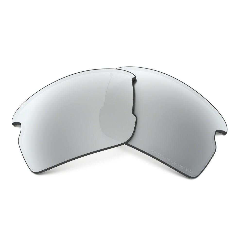 Oakley Flak 2.0 Replacement Lens-authentic Oakley High Definition Optics+ Sleeve Flak 2.0 / 14% Polarized Chrome Iridium