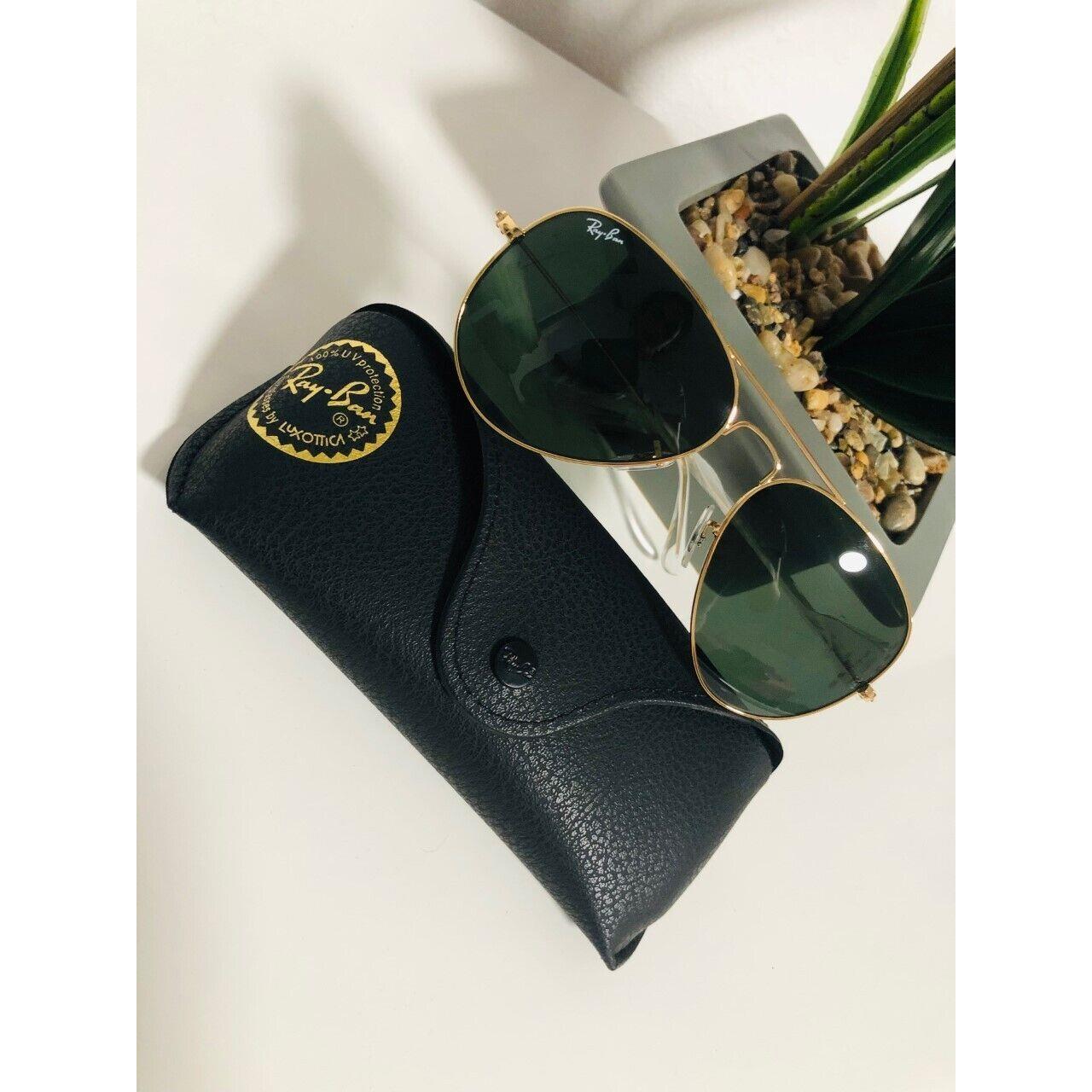 Ray-ban Ray Ban Sunglasses Aviator Large Metal II Gold Frame RB 3026 ...