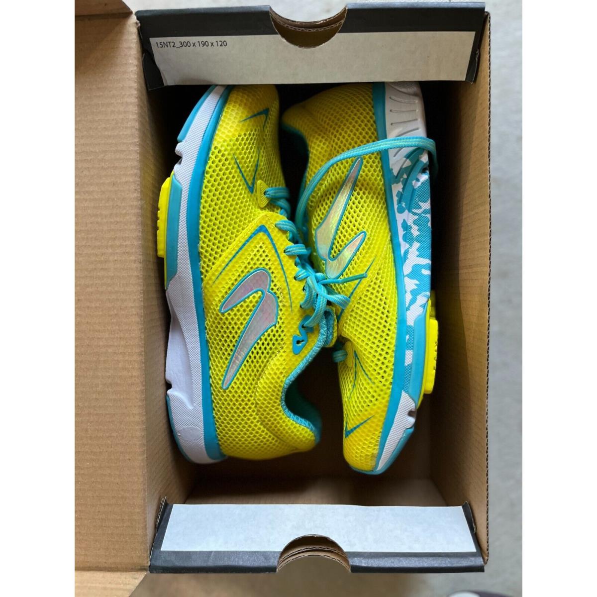 Newton Women`s Distance S 8 W000819 Yellow Running Shoes Sneakers Size 9