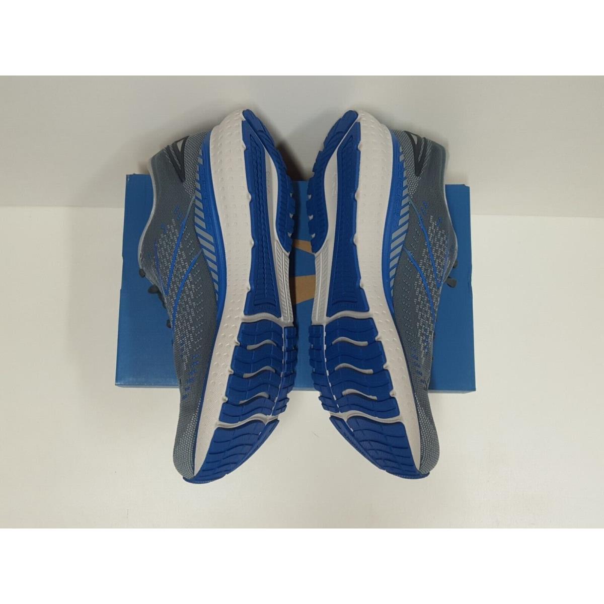 Brooks Glycerin Gts 19 Men`s Running Shoes 095 - Quarry/Grey/Dark Blue