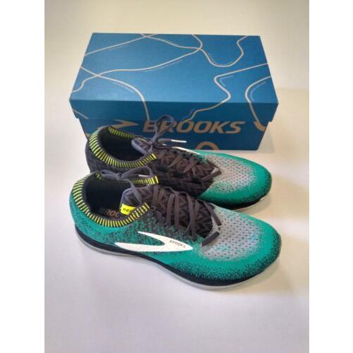 Brooks Bedlam Size 11.5 D Levitate Men`s Athletic Shoes Black and Teal