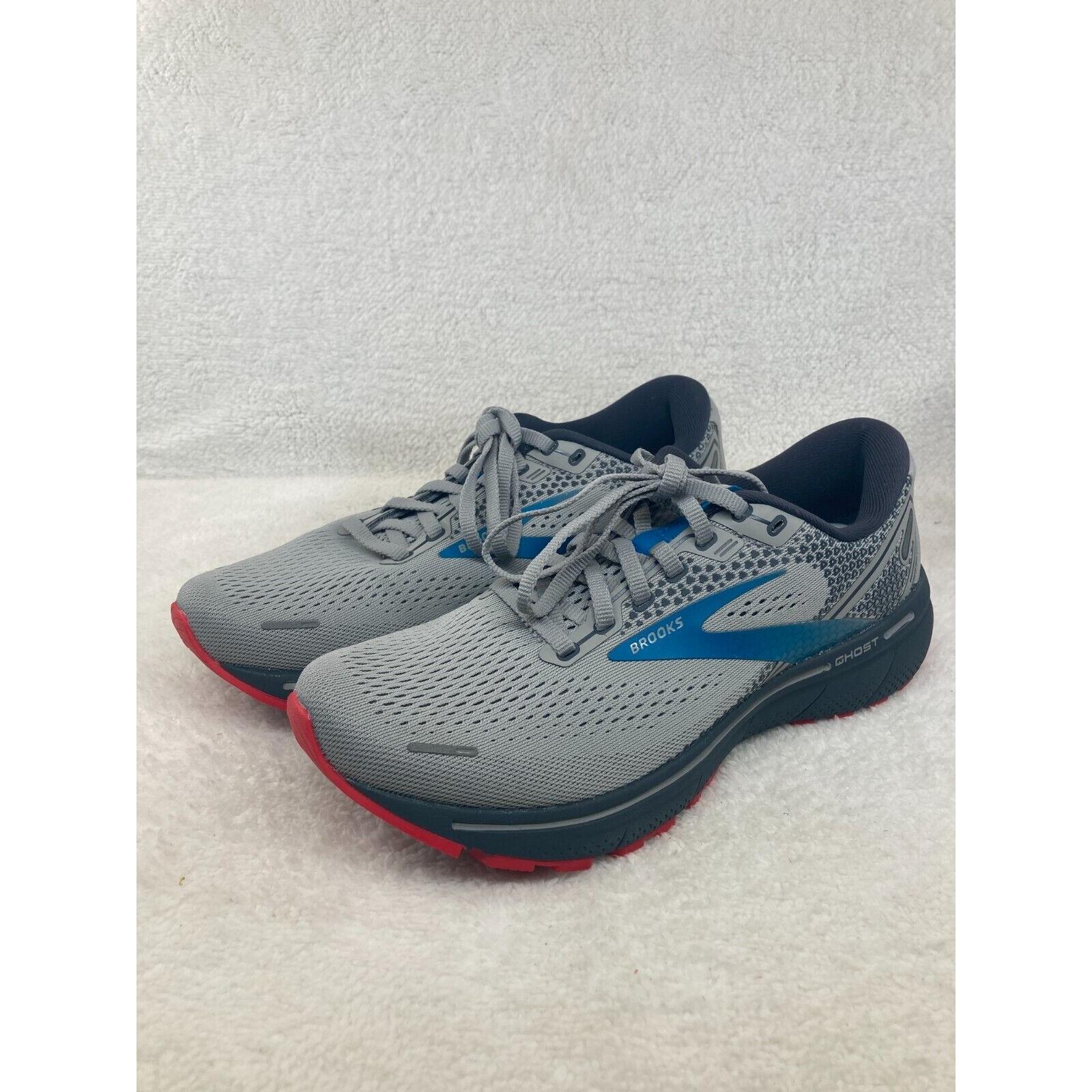 Brooks Ghost 14 Men`s Running Shoe Size 8 Gray Blue
