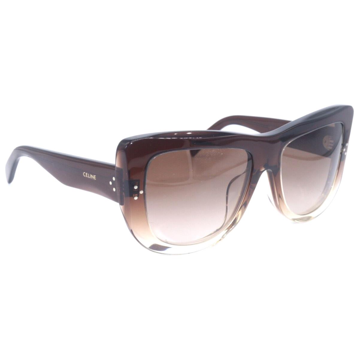 Celine CL40157U 50F Brown Fade/brown Gradient Lens Authentc Sunglasses 57-18