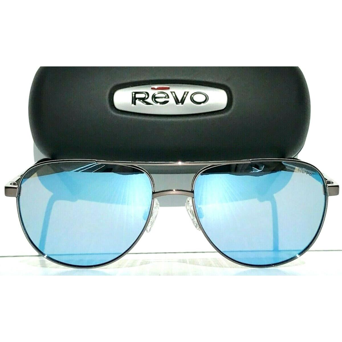 Revo sunglasses Conrad - Gray Frame, Blue Lens