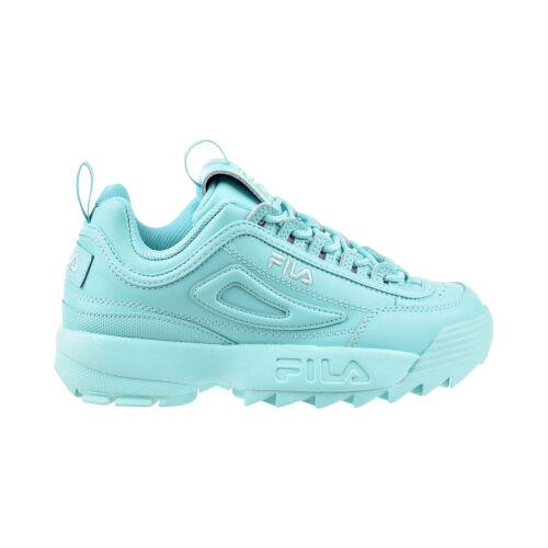 Fila Disruptor 2 Premium Women`s Shoes Blue-aruba Blue 5XM01763-401 - Blue-Aruba Blue