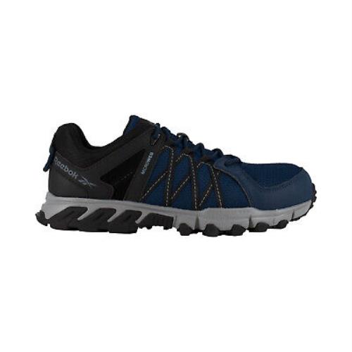 Reebok Mens Navy/black Textile Work Shoes Trailgrip Athletic CT