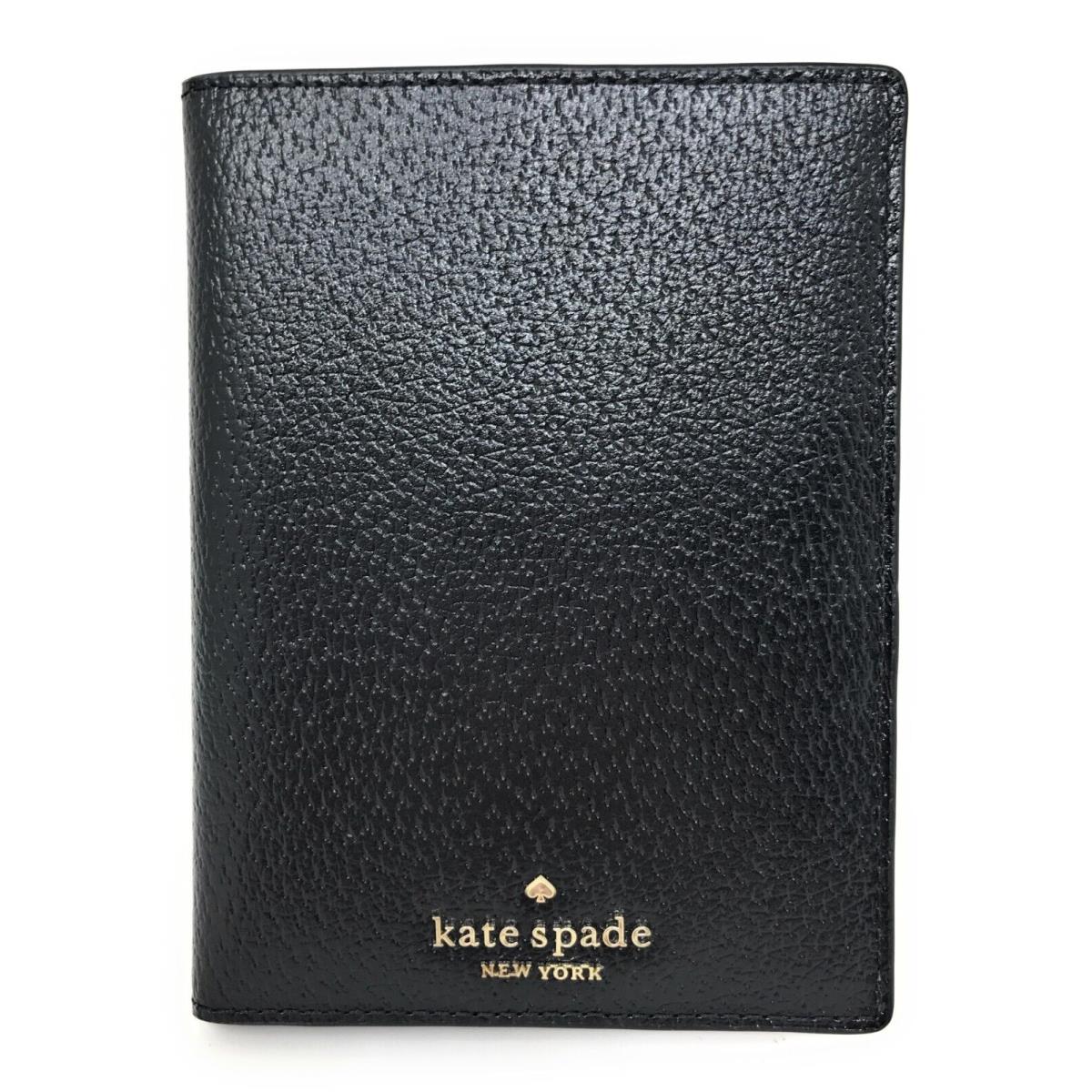 Kate Spade Grove Street Imogene Leather Passport Holder Wallet: Black