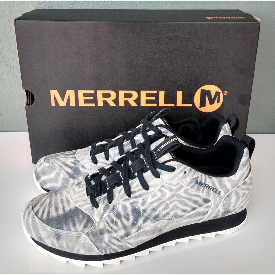 Merrell Alpine Suede Black Tie Dye Lace UP Sneakers Shoes Mens Size 10