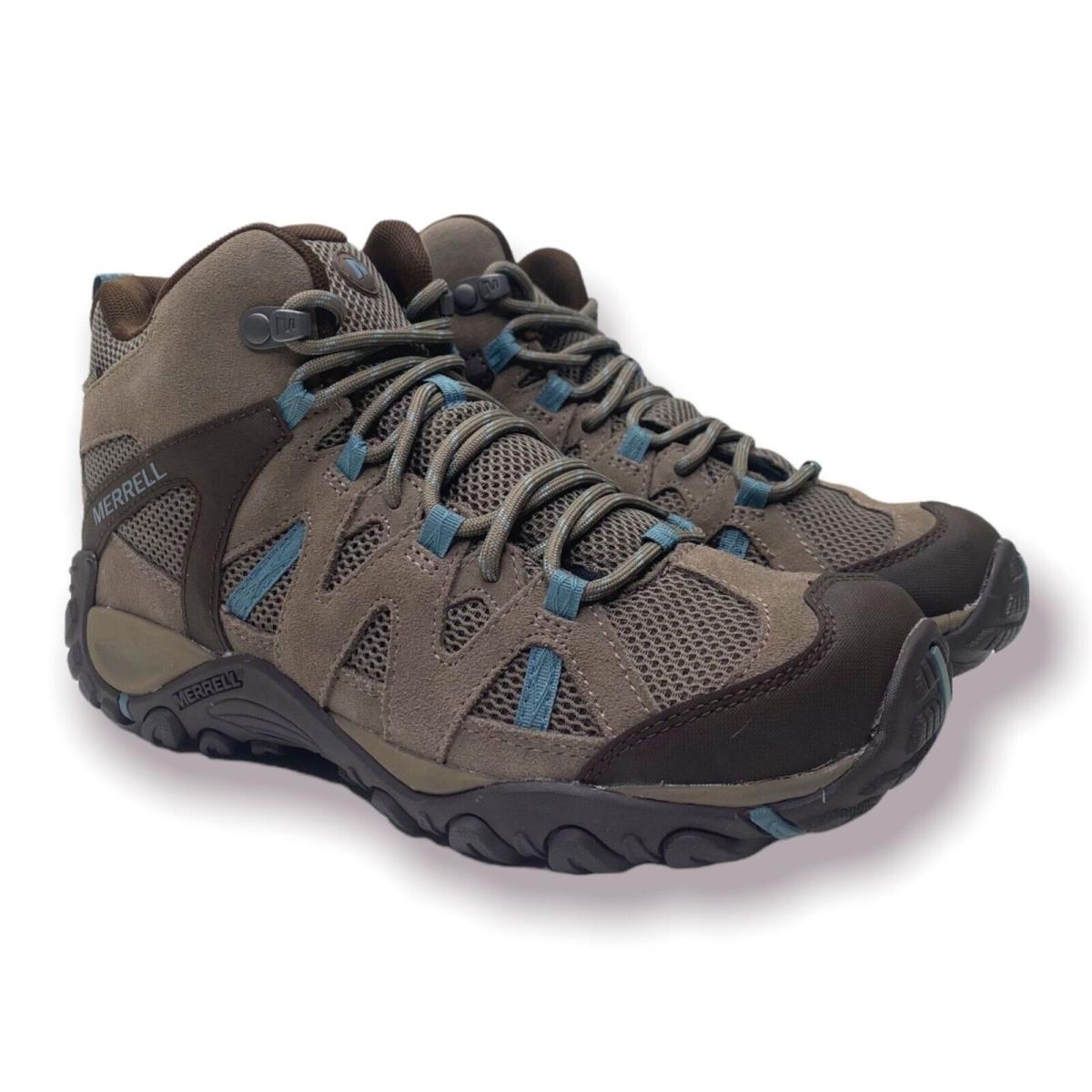 Merrell Deverta 2 Mid Waterproof Womens Hiking Trail Shoe Falcon Trooper 8.5