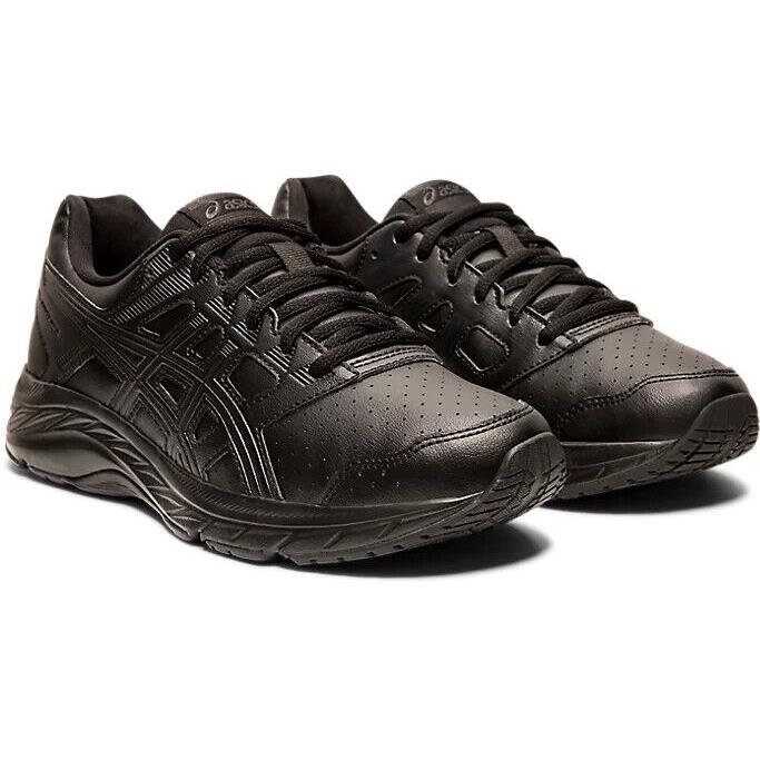 Asics Gel-contend 5 Walker 1132A042.001 Womens Black Running Shoes Size 7.5 DT67