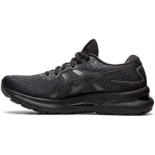 Asics Women`s Gel-nimbus 24 Running Shoes 10 Black/black