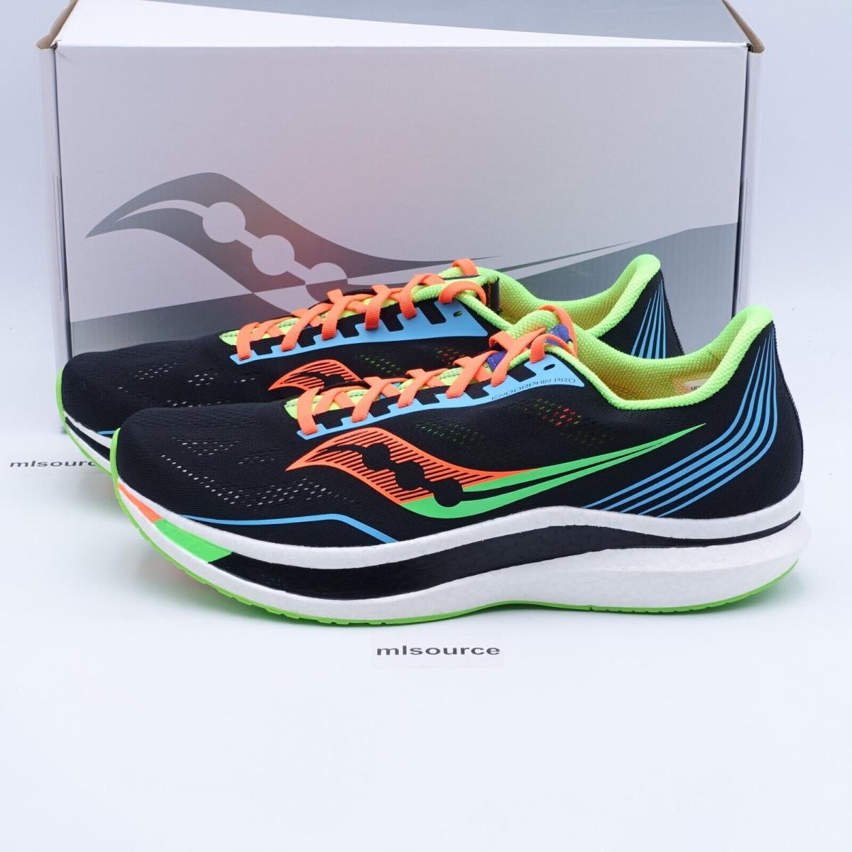 Size 14 Men`s Saucony Endorphin Pro Running Shoes S20598-25 Future/black