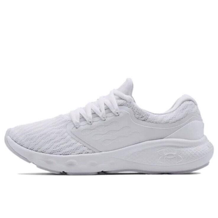 Women UA Under Armour Charged Vantage Running Lifestyle White Shoes 3023565-104