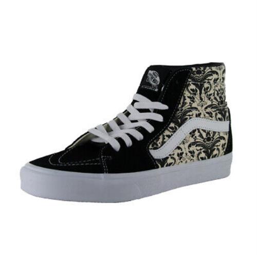 Vans Sk8-Hi Sneakers Tapestry Black/bone White Skate Shoes