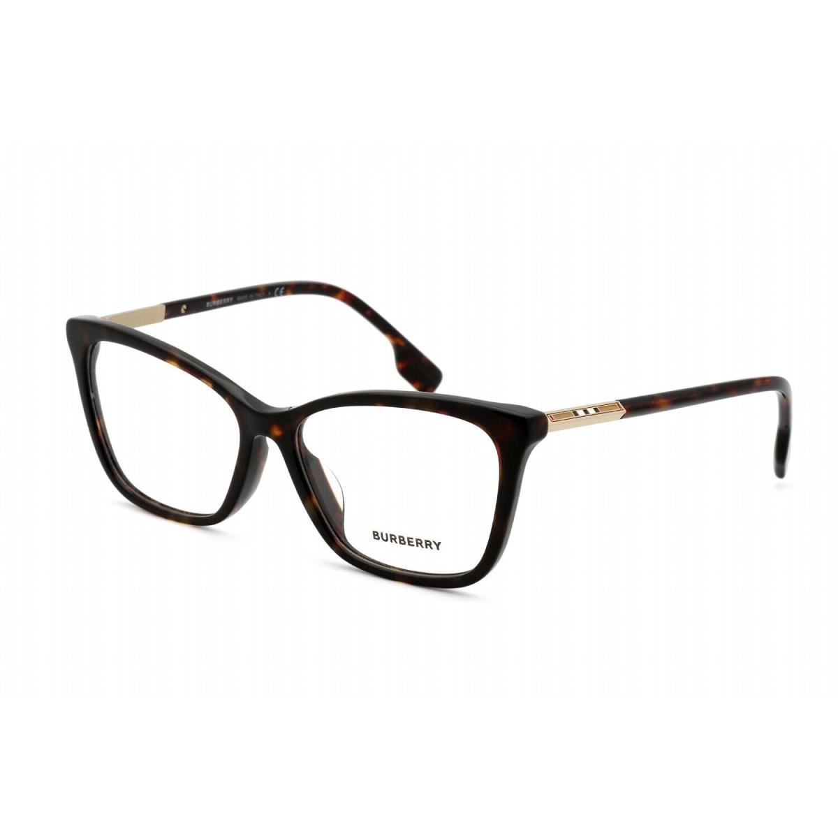 Burberry BE2348F 3002 Eyeglasses Dark Havana Frame 55mm