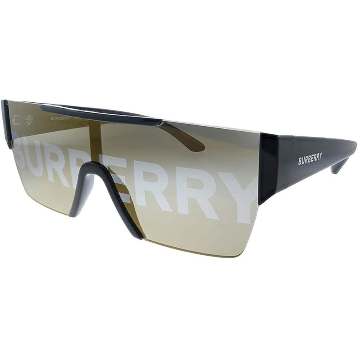 Burberry Sunglasses BE4291 3001G Black / Grey Tamp Burberry Silver Gold Lens