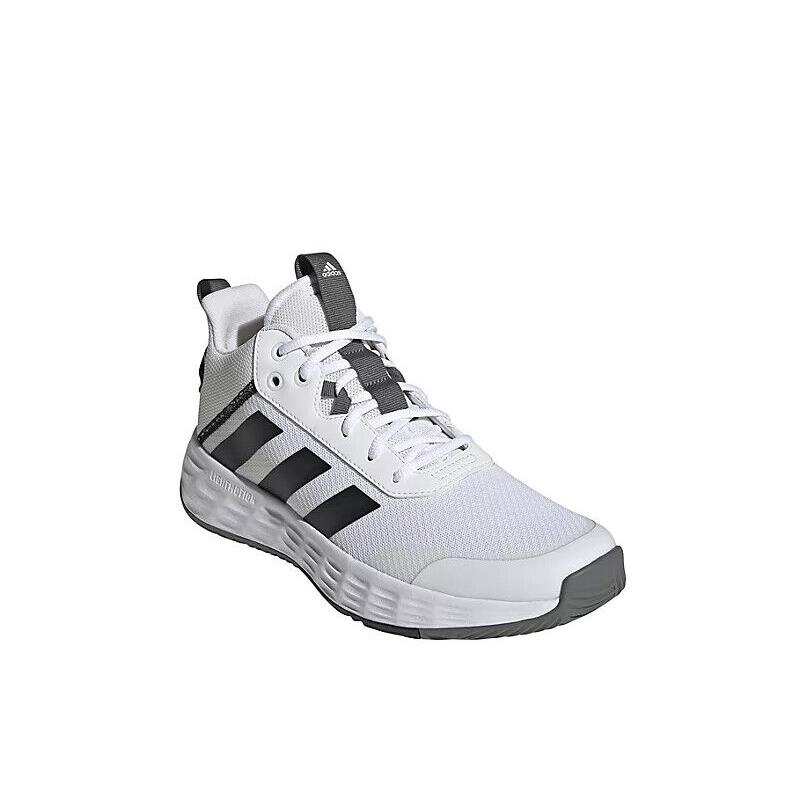 Adidas Men`s Own The Game 2.0 Mid Top Basketball Shoes Sneaker White