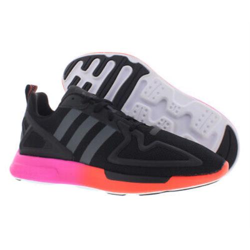 Adidas Originals Zx 2K Flux Mens Shoes - Black/Pink , Black Main