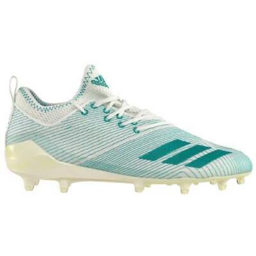 Adidas CQ0315 Adizero 5-Star 7.0 Parley Mens Football Sneakers Shoes Casual - Beige,Green