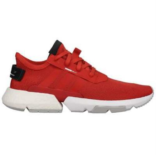Adidas D97202 Pod-S3.1 Lace Up Mens Sneakers Shoes Casual - Red