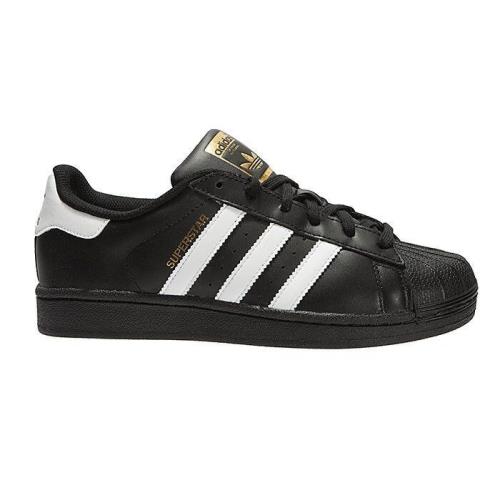 Adidas Superstar J B23642 Kid`s`s Black White Sneaker Shoes Size US 5 HS1160