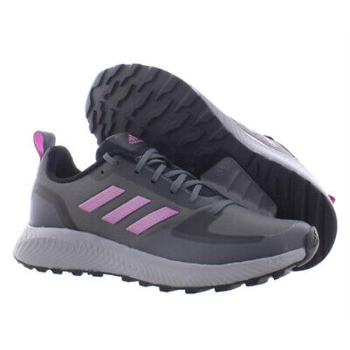 Adidas Runfalcon 2.0 Tr Womens Shoes Size 7 Color: Grey/cherry Metallic/grey