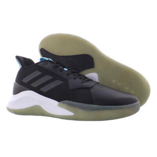 Adidas Runthegame Mens Shoes Size 11.5 Color: Black/sky Blue