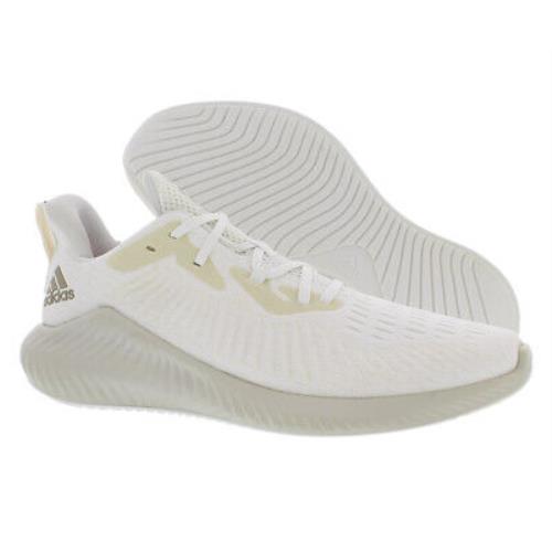Adidas Alphabounce+ Mens Shoes Size 8.5 Color: White/off-white