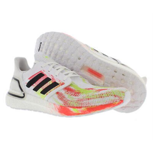 Adidas Ultraboost 20 Mens Shoes Size 8 Color: White/multi