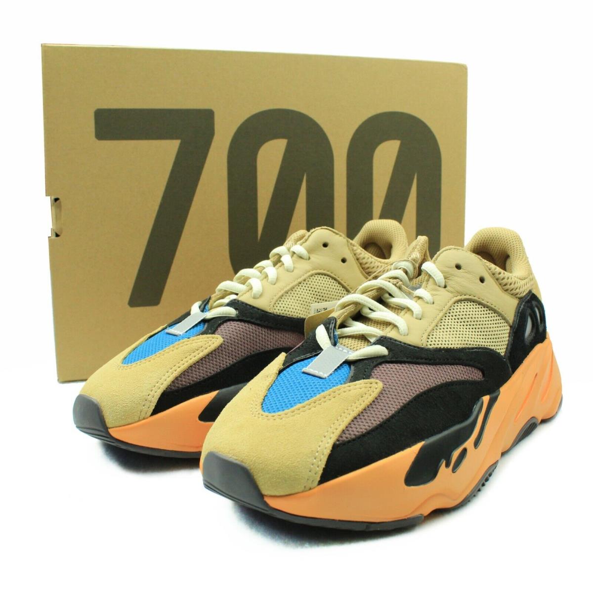 Yeezy 700 Boost Adidas Enflame Amber Ready to Ship GW0297 Shoes Size 8