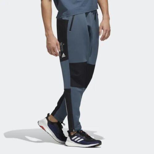 Adidas Men s Tech Doubleknit Pants Legacy Blue Sz Large