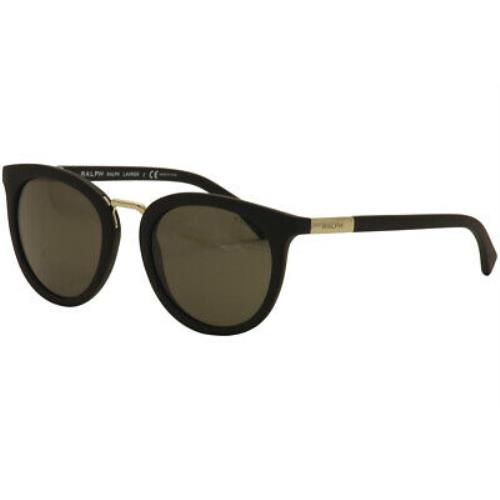 Ralph By Ralph Lauren RA5207 RA/5207 105873 Matte Black/gold Sunglasses 52mm