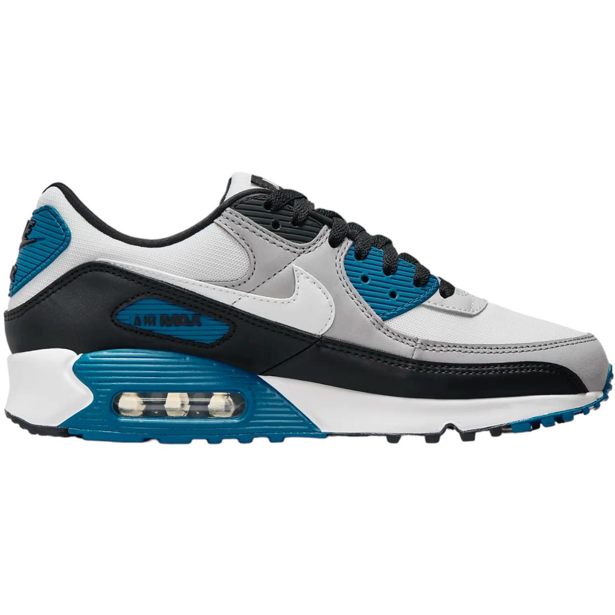 Nike Air Max 90 Men`s Casual Shoes All Colors US Sizes 7-14 Bestseller Light Smoke Grey/Black/Blue/Summit White