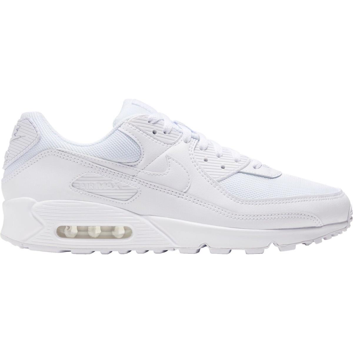 Nike Air Max 90 Men`s Casual Shoes All Colors US Sizes 7-14 Bestseller Triple White