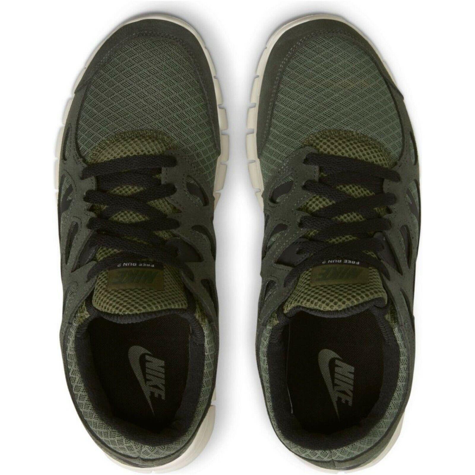 Nike shoes Free Run - Green , SEQ/BLK/OLD/SAIL Manufacturer 8