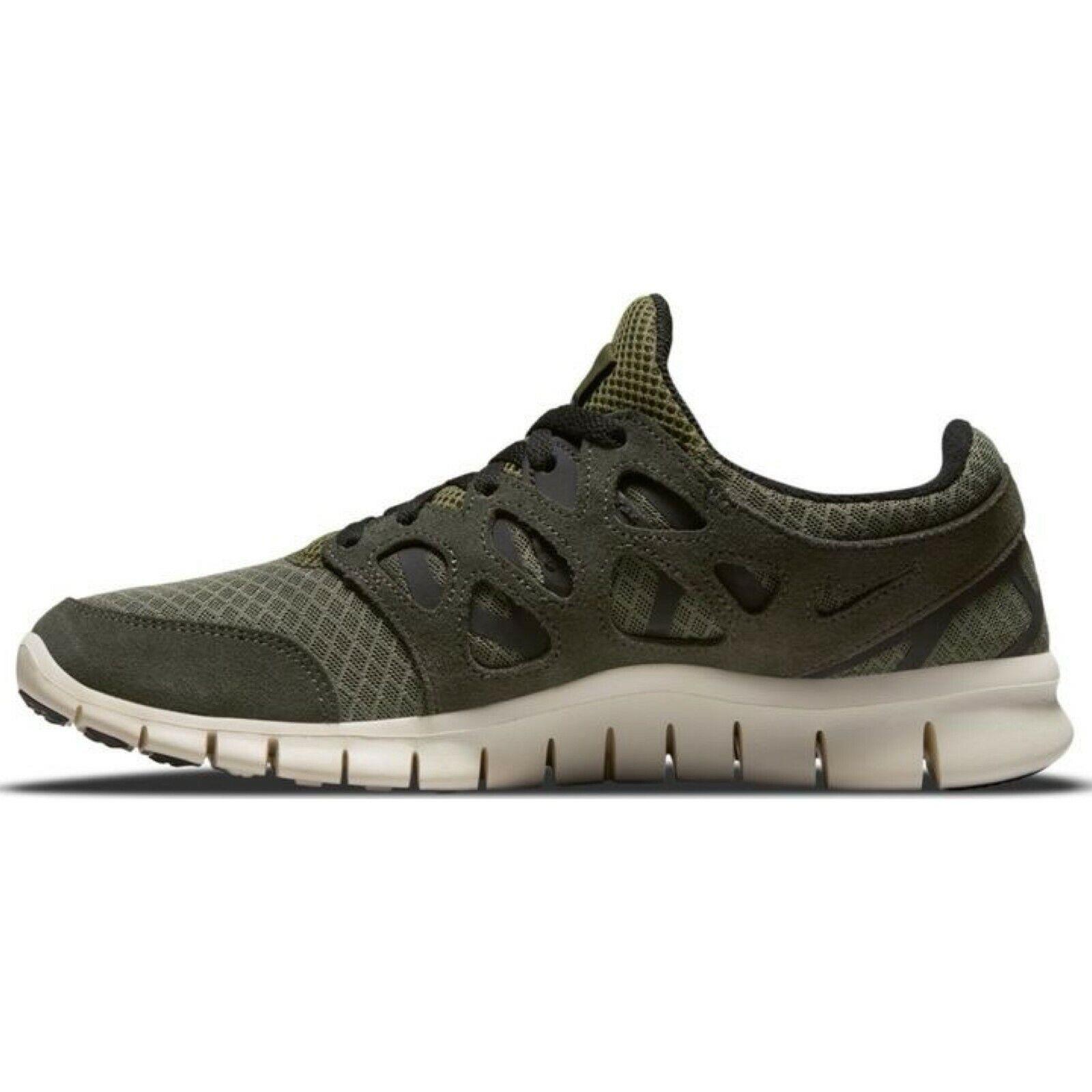 Nike shoes Free Run - Green , SEQ/BLK/OLD/SAIL Manufacturer 1