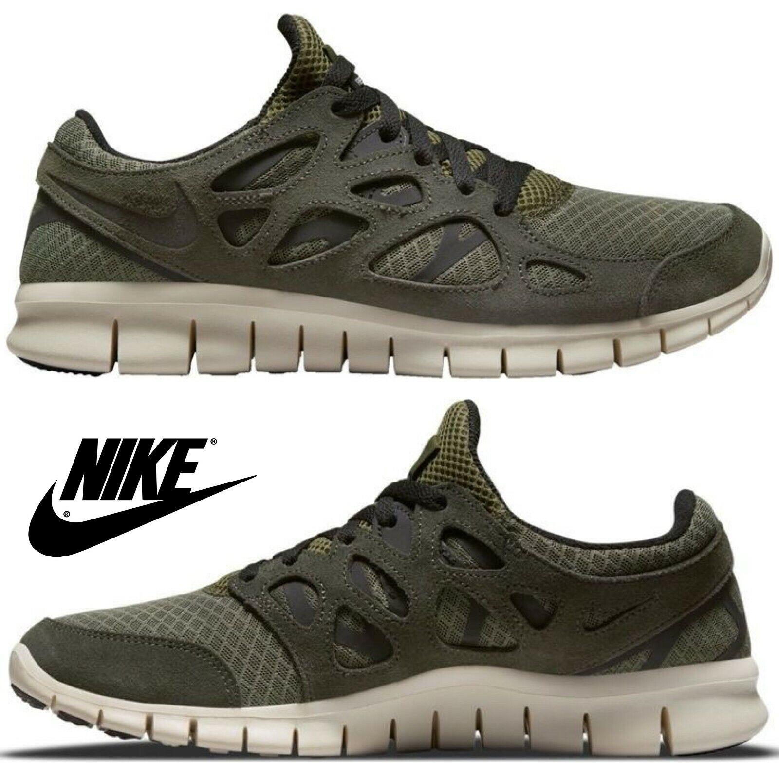 Nike shoes Free Run - Green , SEQ/BLK/OLD/SAIL Manufacturer 5