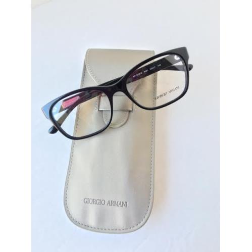 Giorgio Armaniar Eyeglasses 7013-B 5091 Black with Color Stones