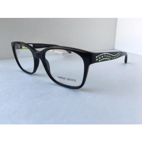 Giorgio Armani eyeglasses  - Black with color stones , Black Frame 2