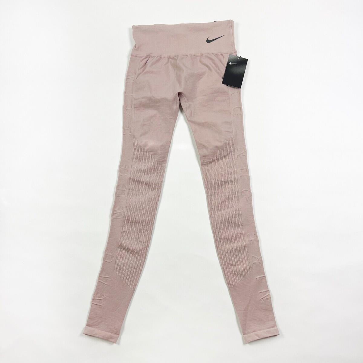 Nike Women`s Run Division Epic Lux Tight Fit High Rise Leggings Pants Pink S