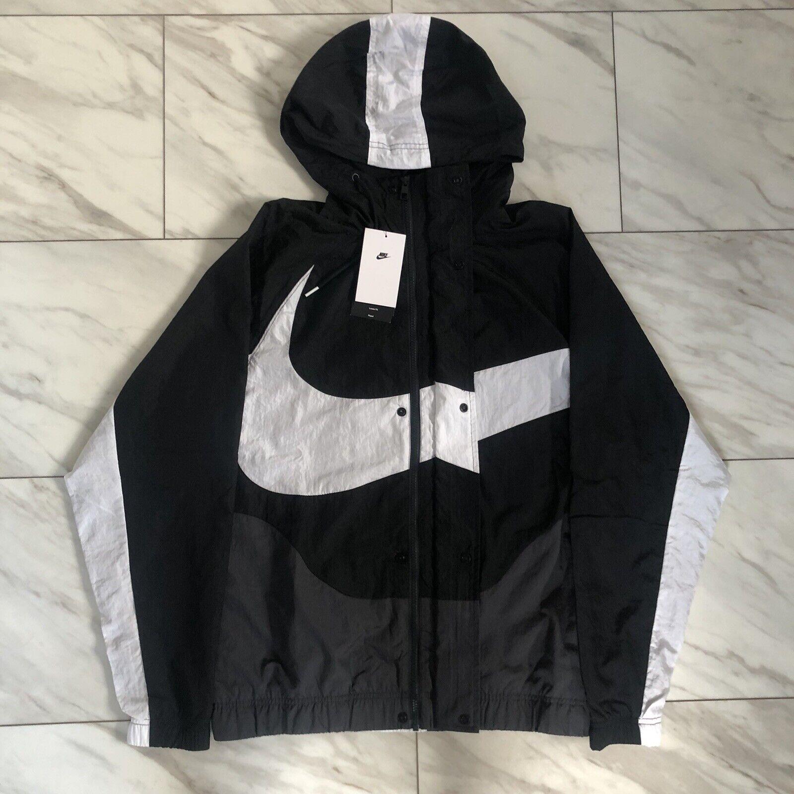 Funnel web spider filter Christchurch Nike Men`s Sportswear Swoosh Woven Lined Jacket Black/white DD5967-010 Size  Xxl | 195238999476 - Nike clothing - Black | SporTipTop