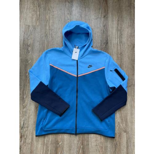 university blue nike jacket