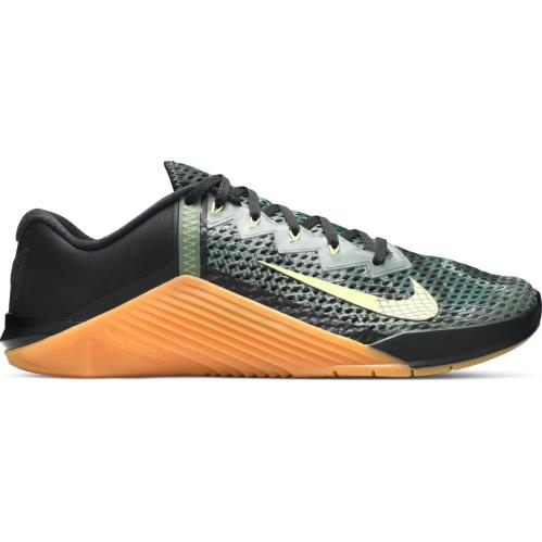 Nike Metcon 6 Training Shoes Men`s Size 9.5 Black Gum Green Camo CK9388-032