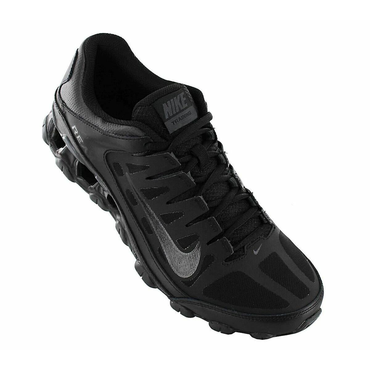 Nike Reax 8 TR Mesh Sz 12 Cross-training 621716-008 Men`s Shoes - Black & Anthracite