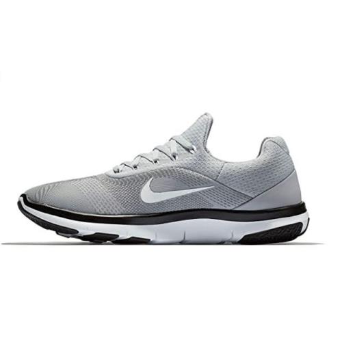 Nike Mens Free Trainer v7 TB Training Shoes Grey/white 10.0 D M US - White