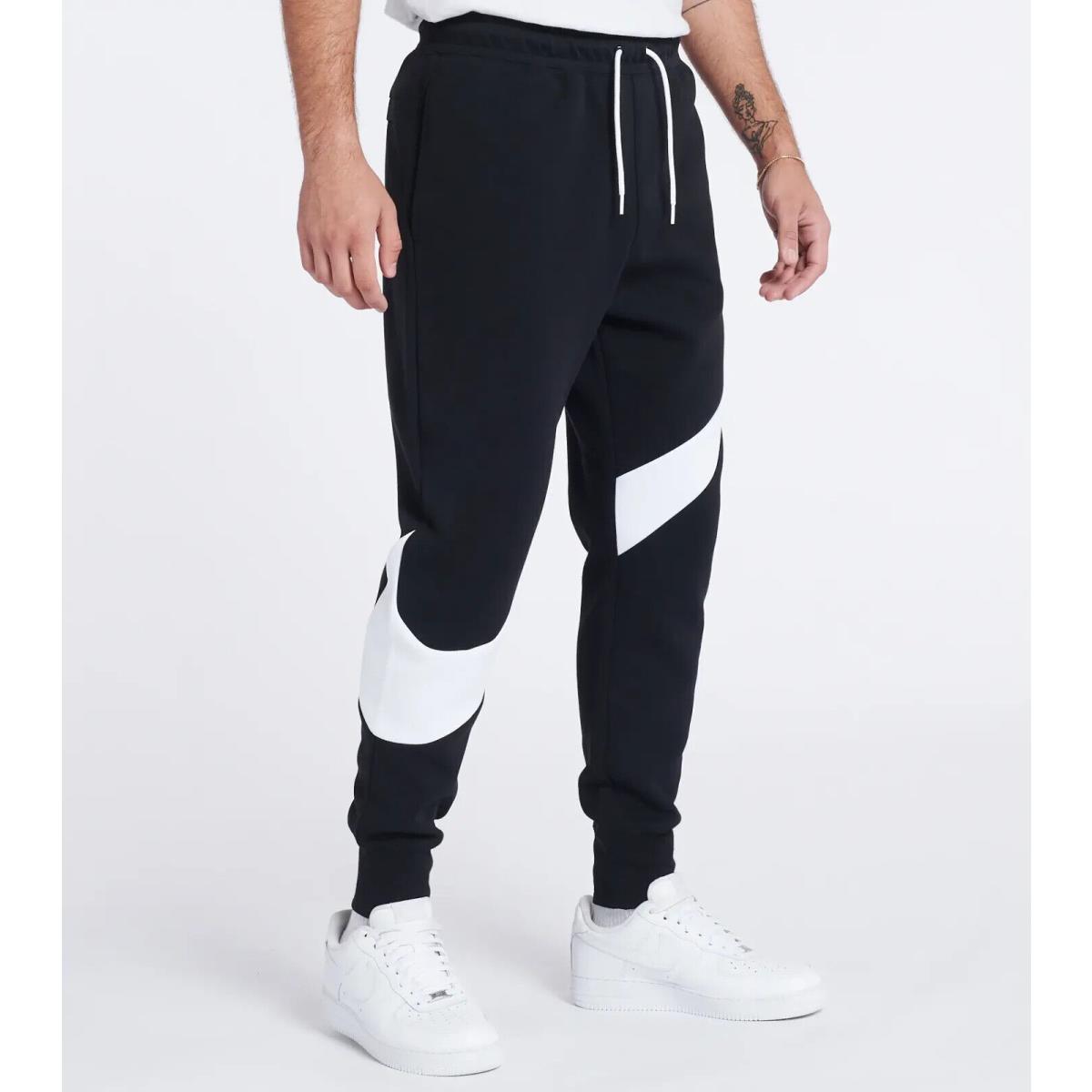 Nike Men`s XL Nsw Swoosh Tech Fleece Pants in Black
