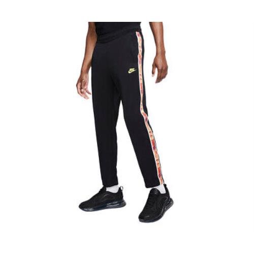 Nike Sportswear Tribute Mens Active Pants Size M Color: Black/multi