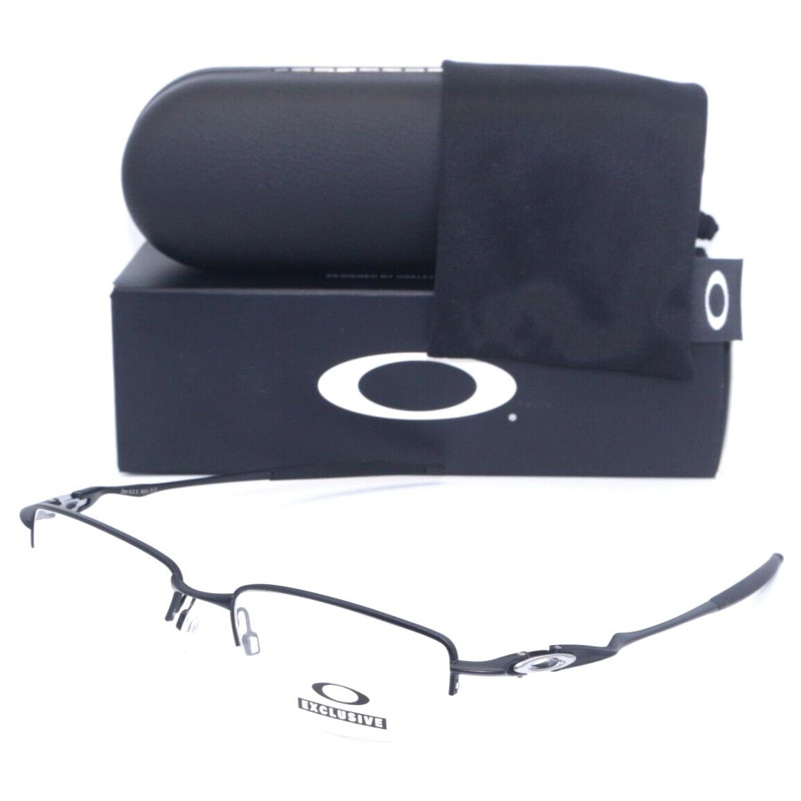 Oakley Drill Bit 0.5 OX3143-0753 Matte Black Eyeglasses Authentc Frame 53-18