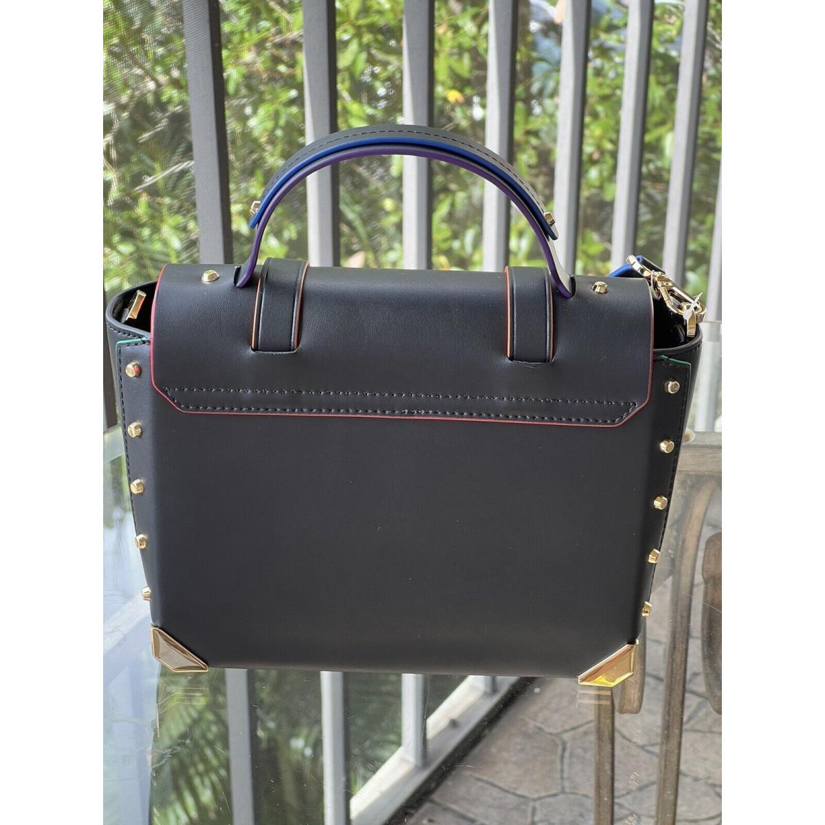 Michael Kors Leather or PVC Crossbody Bag Handbag Messenger Shoulder Purse  Black | eBay